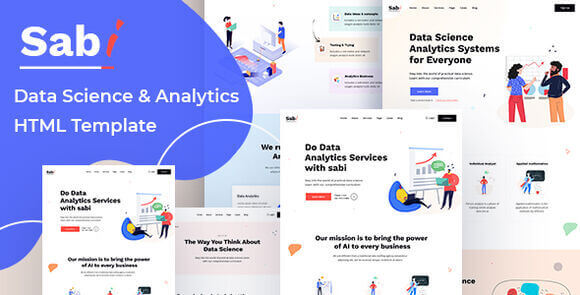 Sabi Digital Data Science HTML Template