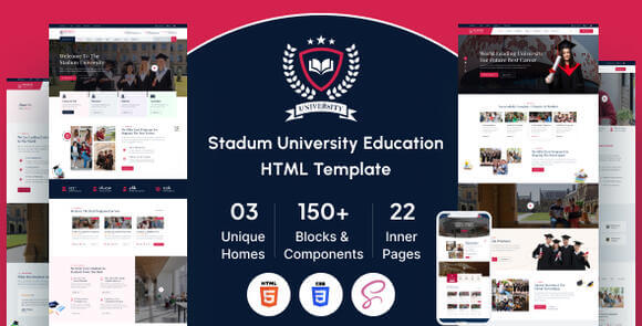 Stadium University Education HTML Template