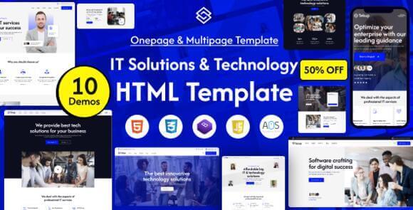 Tekup Technology IT Services HTML Template