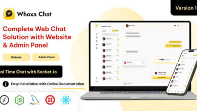 Whoxa Chat Script Web WhatsApp Clone NodeJS Website Software