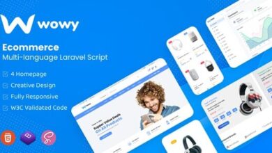 Wowy Multi-language Laravel eCommerce Script Nulled