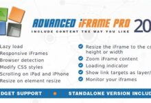 Advanced iFrame Pro WordPress Plugin