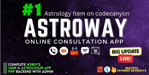 Astroway Complete Astrology Consultation App