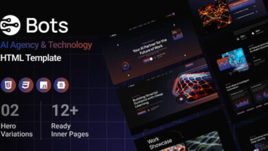 BOTS - AI Agency & Technology HTML Template