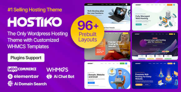 Hostiko - Hosting WordPress & WHMCS Theme Download