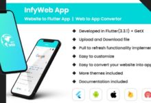 InfyWeb Web to App Website to Flutter App Convertor WebView