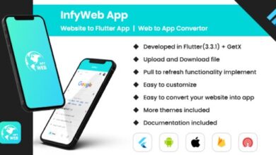 InfyWeb Web to App Website to Flutter App Convertor WebView