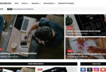 NeusBlog Personal Blog and Magazine Blogger Template