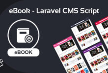 eBook Laravel CMS Script